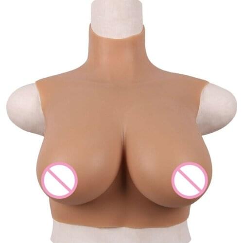 Realistic C-G CUP Silicone Breast Shaped Breast Armor Fake Breast Drag Queen