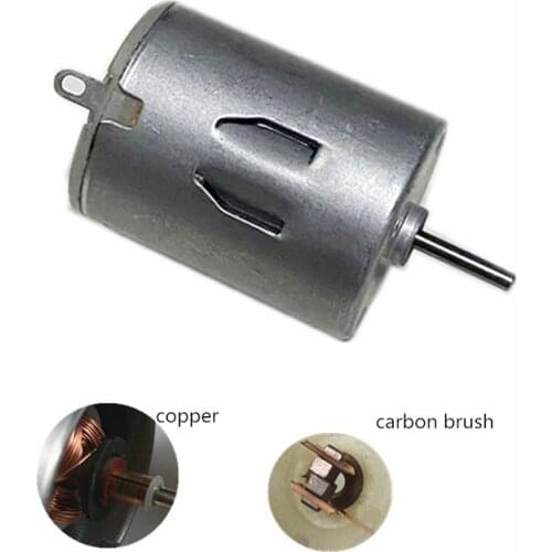 DC Carbon Brush Small Motor 280 3V-12V DIY 280 Toy Car Hair Dryer GOOD PARTS