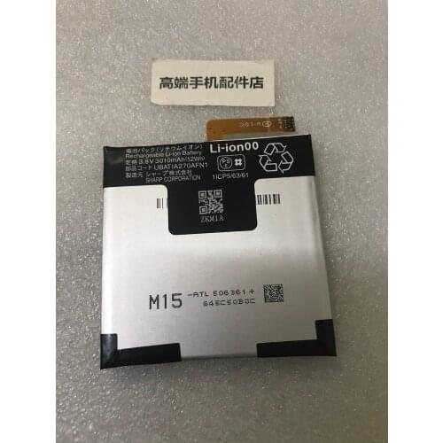 3.8V 3010mAh 12Wh UBATIA270AFN1 replacement Battery For SHARP UBATIA270AFN1 rechargeable polymer li-ion baterias+Free Tools