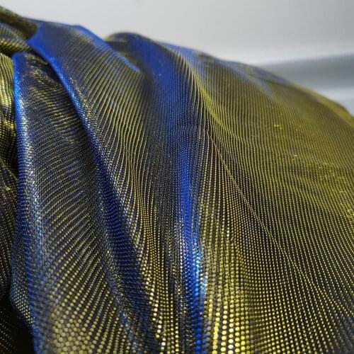 Evening Dress Fabric Party Decoration Gorgeous Mesh Fabric Rridescence Magic Color Fabrics Wedding Dress Cosplay material