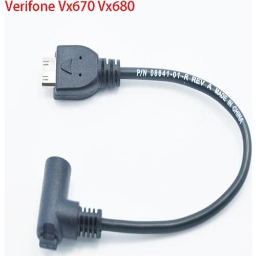 10pcs/lot Replacement Power Supply cord Pack Charger Adapter Cable for GPRS Verifone Terminal new Vx670 Vx680