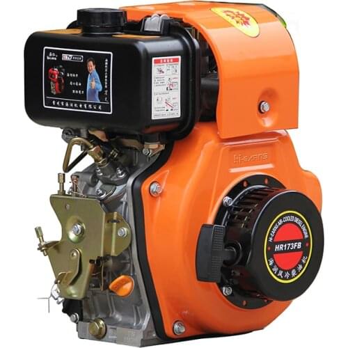 10hp air cooled portable diesel engine for construction machine