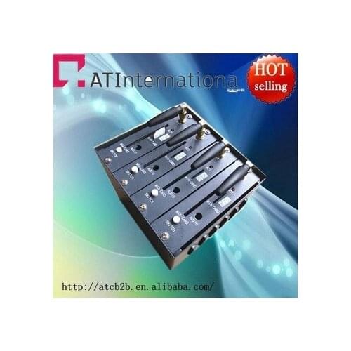 Wavecom 4 port Q2406b gprs modem at command