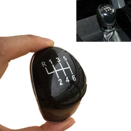 For Ford Fiesta MK7 Focus MK2 3 C-MAX B-MAX S-MAX Kuga Galaxy MK3 Transit Gear Shift Knob Lever Stick Pen Headball Cap Top Cover