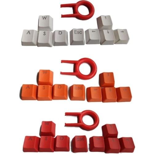 9 Keys PBT Backlit Keycaps WASD/ESC/Direction With Key Puller For MX Switches Mechanical Keyboard