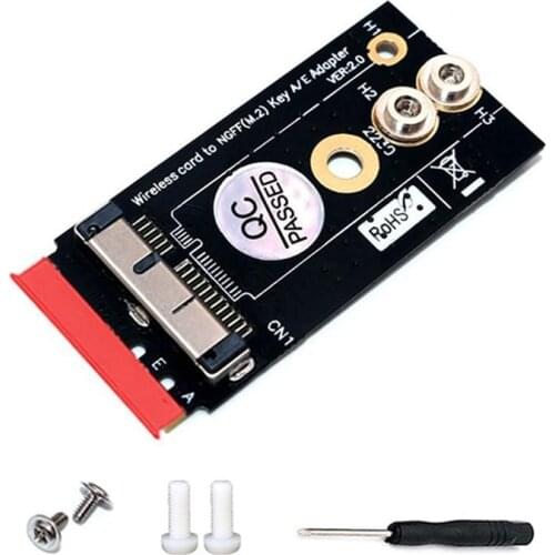 WiFi Adapter BCM94360CS2 BCM943224PCIEBT2 12+6Pin to NGFF Key A/E M.2 WiFi Cards WiFi Adapter Network Card for Mac