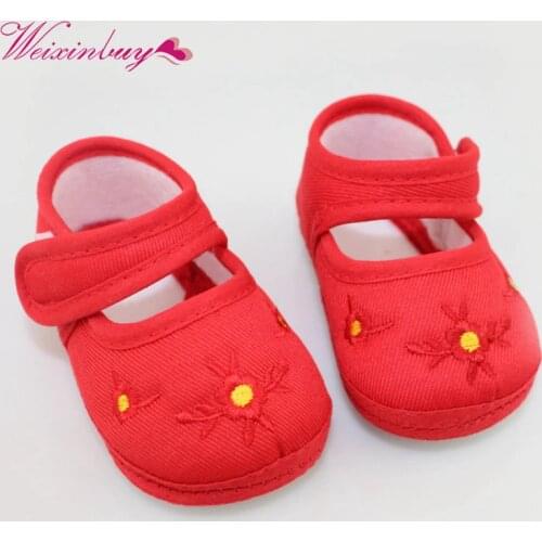New Spring Baby Kids Booties First Walkers Cotton Skid Proof Sapato Infantil Toddle Girls Boys Shoes Y13