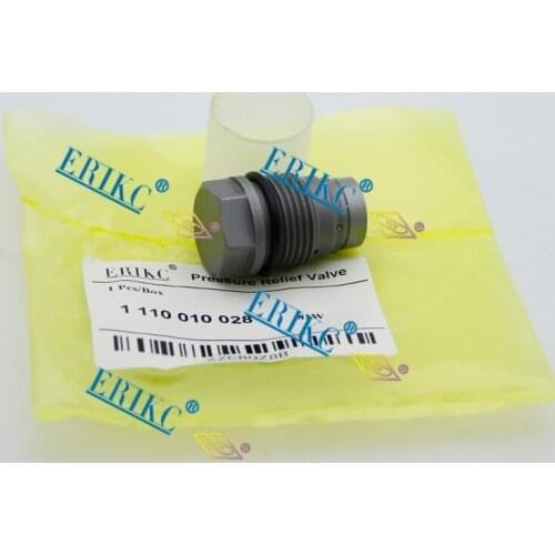 ERIKC Common rail pressure release valve 1110010028 repair kits relief valve V837079623