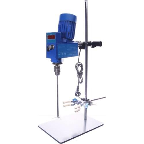 GZ120-S Digital Display Cantilever Laboratory Electric Mixer Overhead Stirrer Lab Stirrer Mixer 110V/220V 120W 20L 0-10000mpas