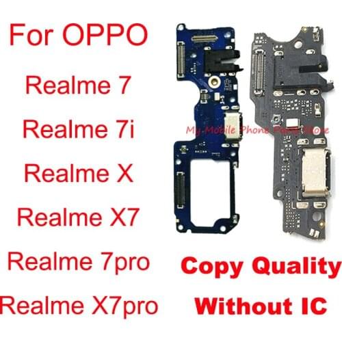 Good Quality USB Charging Dock Port Board Connector Flex Cable For OPPO Realme 7 Pro 7i x x7 7pro x7pro USB Charge Charger Port