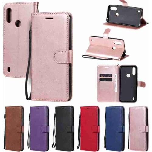 Leather Case For Motorola E7 Plus E6 G8 Play G4 G5 G5S G6 E4 E5 E6S E7 E 2020 One G Power G8 Power Lite Flip Wallet Phone Cover