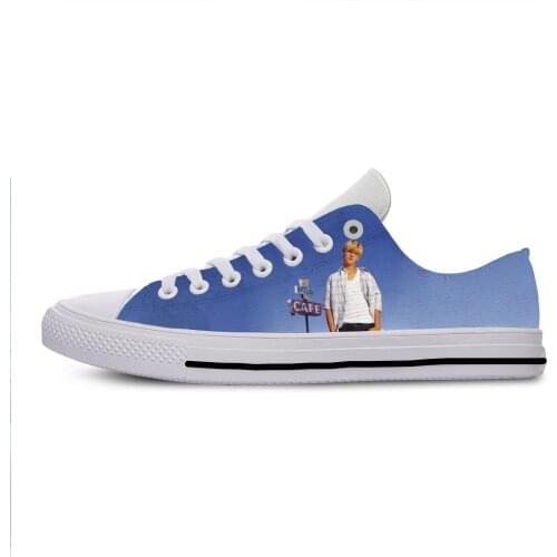 2019 Hot Cool Fashion Pop Funny New Summer High Quality Sneakers Handiness Casual Shoes 3D Printed For Men Women Aaron Carter