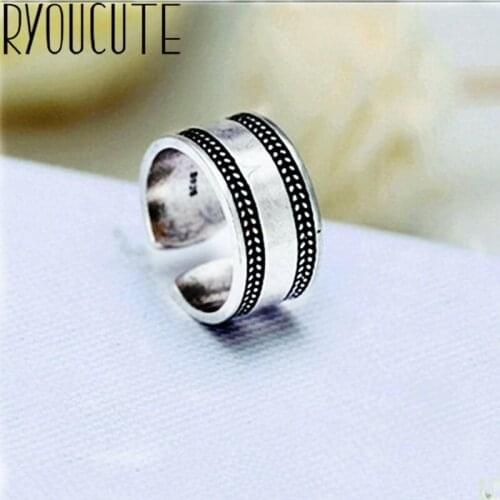 Fashion Big Round Rings for Women Statement Jewelry Retro Finger Ring
