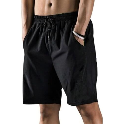Fashion Mens Casual Shorts Summer New Mens Drawstring Shorts Lightweight Breathable Comfortable Outdoor Sports Pants