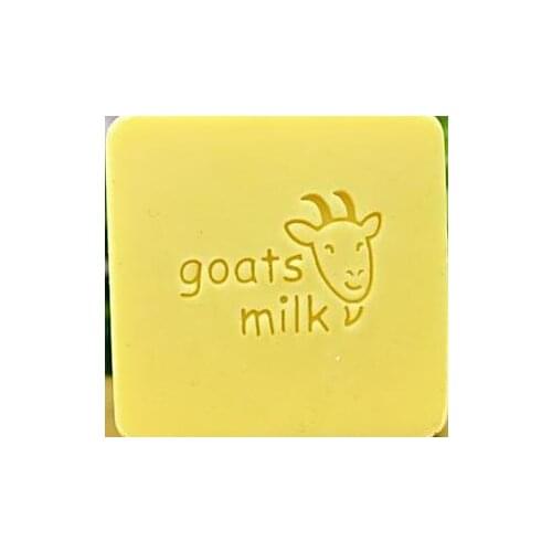 Goat handmade soap standard Mini soap diy stamp seal chaprter 3.5*2.5cm