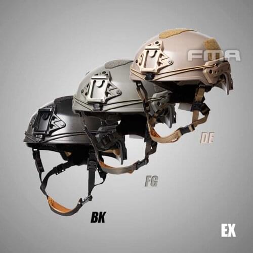 FMA New EX Ballistic Helmet Tactical Airsoft Helmet BK/FG/TAN TB1268