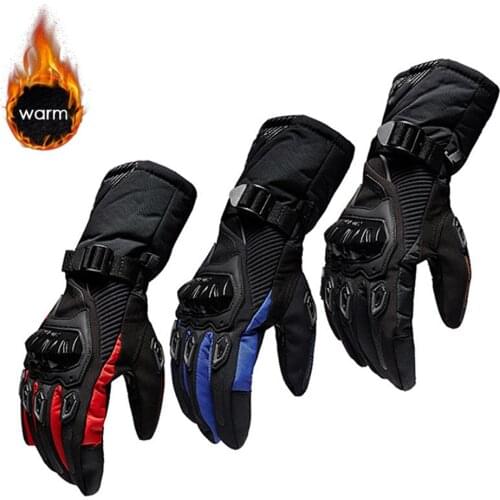 New Winter Motorcycle Gloves Waterproof And Warm Four Seasons Riding Motorcycle Rider Anti-Fall Cross-Country Gloves