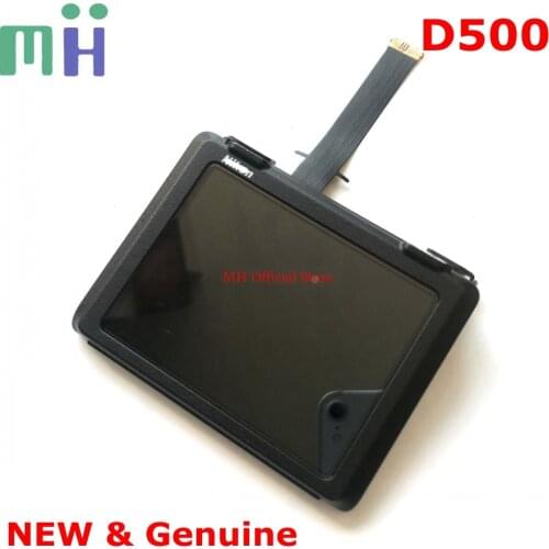 NEW For Nikon D500 LCD Screen Display with Flip Hinge Rotating Shaft Flex Cable Protector Cover Frame Camera Spare Part