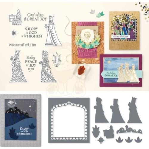 Prayer to God Metal Cutting Dies Stamp Scrapbooking Diary Decoration Embossing DIY Greeting Card Handmade 2021 New Arrival