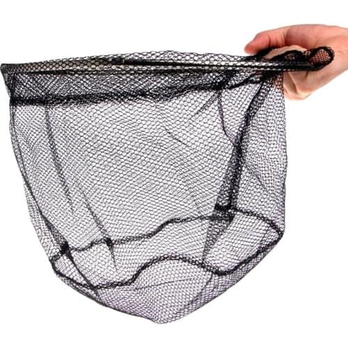 Stainless Steel Frame Fishing Folding Nets Brail Head Round Mesh Accessories