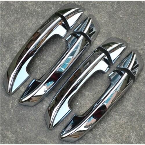 Car styling For Volkswagen PASSAT B6 2006-2011 ABS Chrome Door handle Protective covering Cover Trim