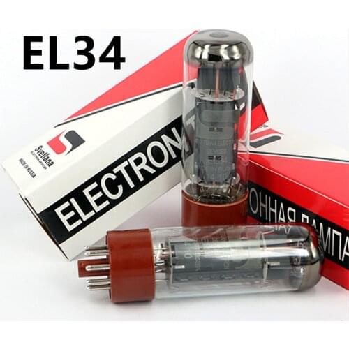 Vacuum Tube SVETLANA EL34 Replace 6CA7 6P3P 6L6 EL34B Factory Test And Match