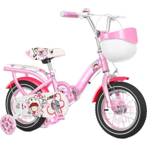 Permanent Childrens Bicycle Girls'bicycle Babies' Bicycle 2-4 Years Old Boys'bicycle Folding 3