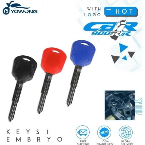 1 PCS Motorcycle Uncut Blade Blank keys embryo Accessories FOR HONDA CBR600RR/CBR900RR CBR929RR CBR954RR CBR1000RR VTR1000