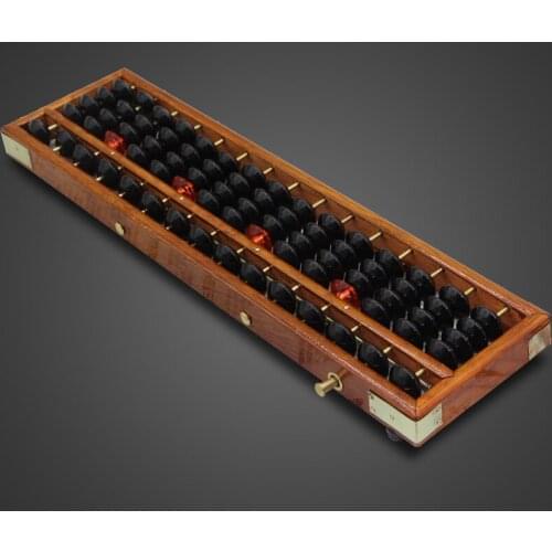 15 Column Student-specific Wooden Abacus Mental Arithmetic Tools Children Chinese Soroban Abacus Kids Computing Tools Math Toys