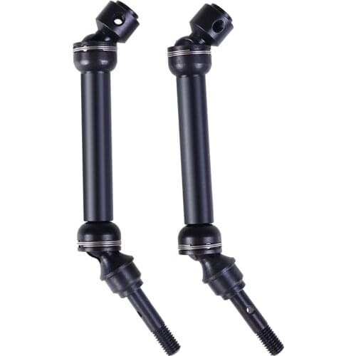 2-pack Metal Front Drive Shaft for 1/10 Short Truck RC Car Models
