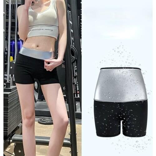 2021 Waist Trainers Sweat Sauna Pants Body Shaper Slimming Pants Women Waist Trainer Corset Sweat Leggings Slimming Underwear