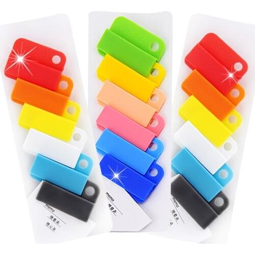 3 set/Lot Colorful Convenient Easy Clip Mini Paper Books Clips Folder Paperclip Bookmark Stationery Office School Supplies H6728