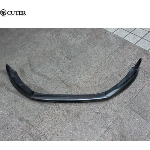 A4 B9 ABT style Carbon Fiber front bumper front lip for Audi AA4 B9 standard Car body kit 13-16