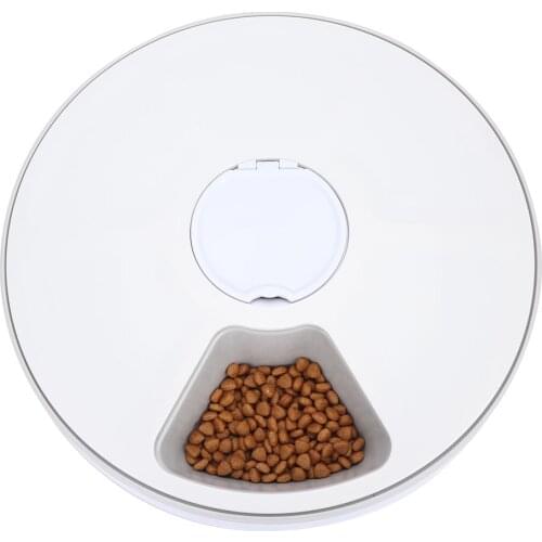 Automatic Timing Pet Feeder Dog Cat Food Bowl Dispenser With LCD Display With The Music Setting Function
