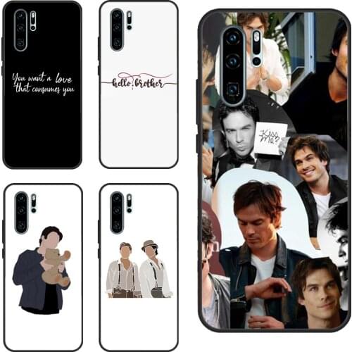 Damon and Stefan Vampire Diaries For Huawei P30 Pro P40 P20 Lite P Smart Z 2021 Nova 5T Case For Honor 8X 9X 9S 10 X Lite