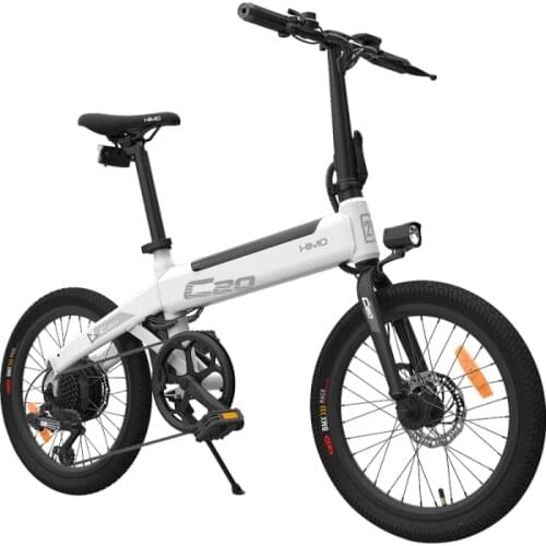 HIMO C20 Ultra-Power Dual-Mode Folding Electric Bicycle 20-Inch Tires, 250W, 10Ah City Outdoor Bike, 80KM Autonomy, Load 100KG