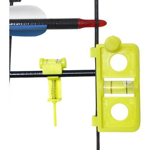 Compound Bow String Level Combo Kit Bow Level Nock Tuning Mounting Snap on String Hunting Level Arrow Accessories