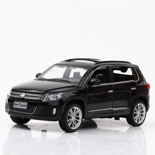 Hot Sale 1/32 Tiguan Diecast Metal SUV Alloy Car Model For Kids Christmas Gifts Toys Collection