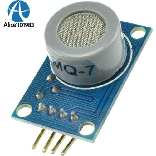 MQ-7 Module Carbon Monoxide Gas Sensor Detection Alarm MQ7 Sensor Module for Arduino DC 5V 150mA Double Panel Board Sensitive