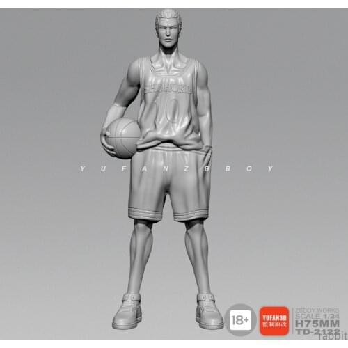 75 Mm Resin Kits Yingmuhuadao Resin Model Self-assembled TD-2122