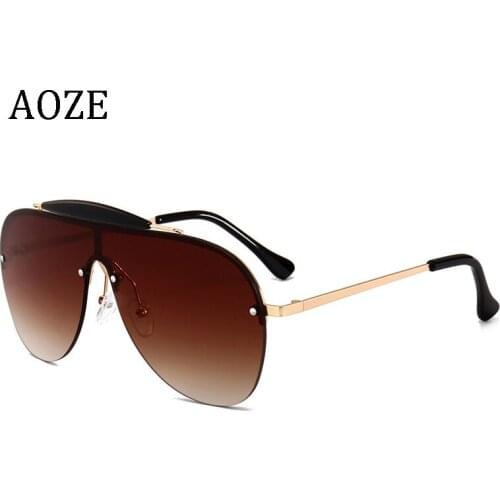 2021 New progressive style sunglasses of vintage make-up design with beam cover sunglasses mens sunglasses oculos de sol UV400