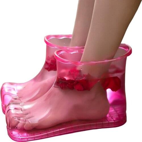 NEW Foot Bath Massage Boots SPA Household Relaxation Bucket Boots Feet Care Hot Compres Shoes