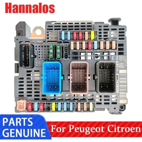 Suitable for Peugeot 508 Citroen C4L DS5 engine compartment fuse box BSM AB2 Z02 servo box fuse