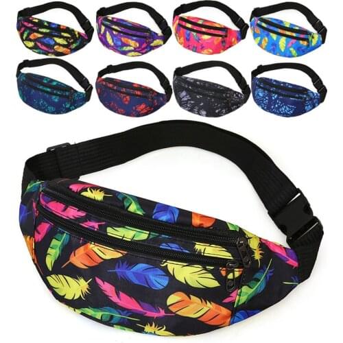 New men holographic waist bag sport run fanny pack men crossbody bag fashion chest bag phone purse multifunction belt bag bum