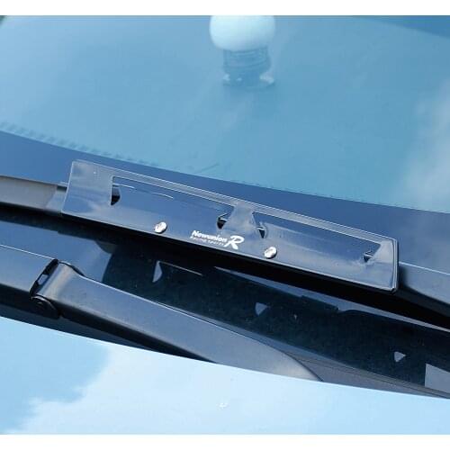 1 Pair Car Windshield Wiper Aid Protector Separator Presser Universal for Scraping Water in Rain at high speed