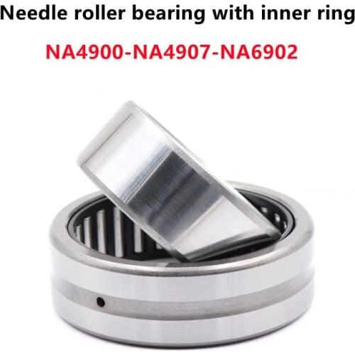 10pcs/lot needle roller bearings with inner ring NA4900 NA4901 NA4902 NA4903 NA4904 NA4905 NA4906 NA4907 NA6900 NA6901 NA6902