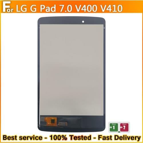 AAA 100%Original For LG Pad 7.0 V400 V410 LCD display LG V400 V410 Touch Screen Digitizer with frame