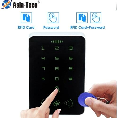 125khz RFID Proximity Card Digital Keypad Access Control System Door Lock Controller RFID/EM Keypad access card reader no light