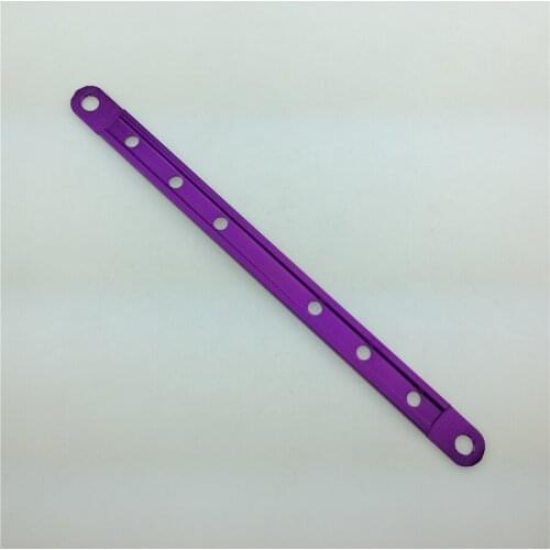 Motorcycle modified exhaust pipe fittings Multifunctional adjustment aluminum alloy bracket 2pcs