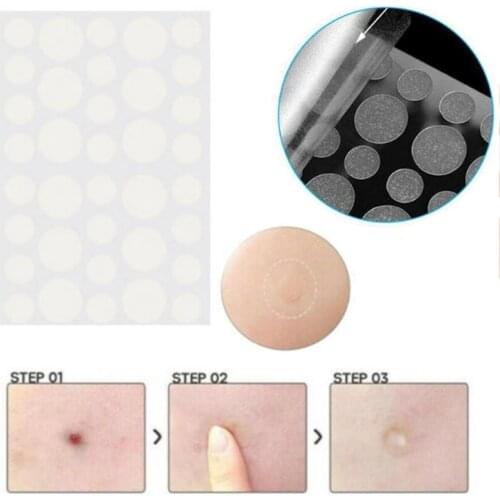 36pcs Hydrocolloid Acne Patch Invisible Pimple Skin Tag Blackhead Blemish Patch Sticker Acne Treatment Remover Face Care Mask